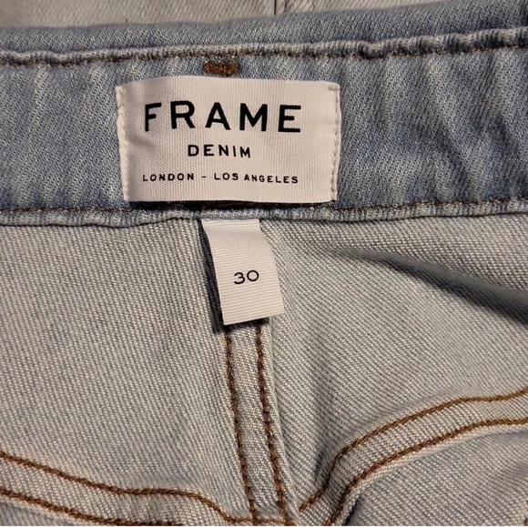 Frame Denim Le High Foldover Mini Skirt size 30, NWT - Picture 13 of 13